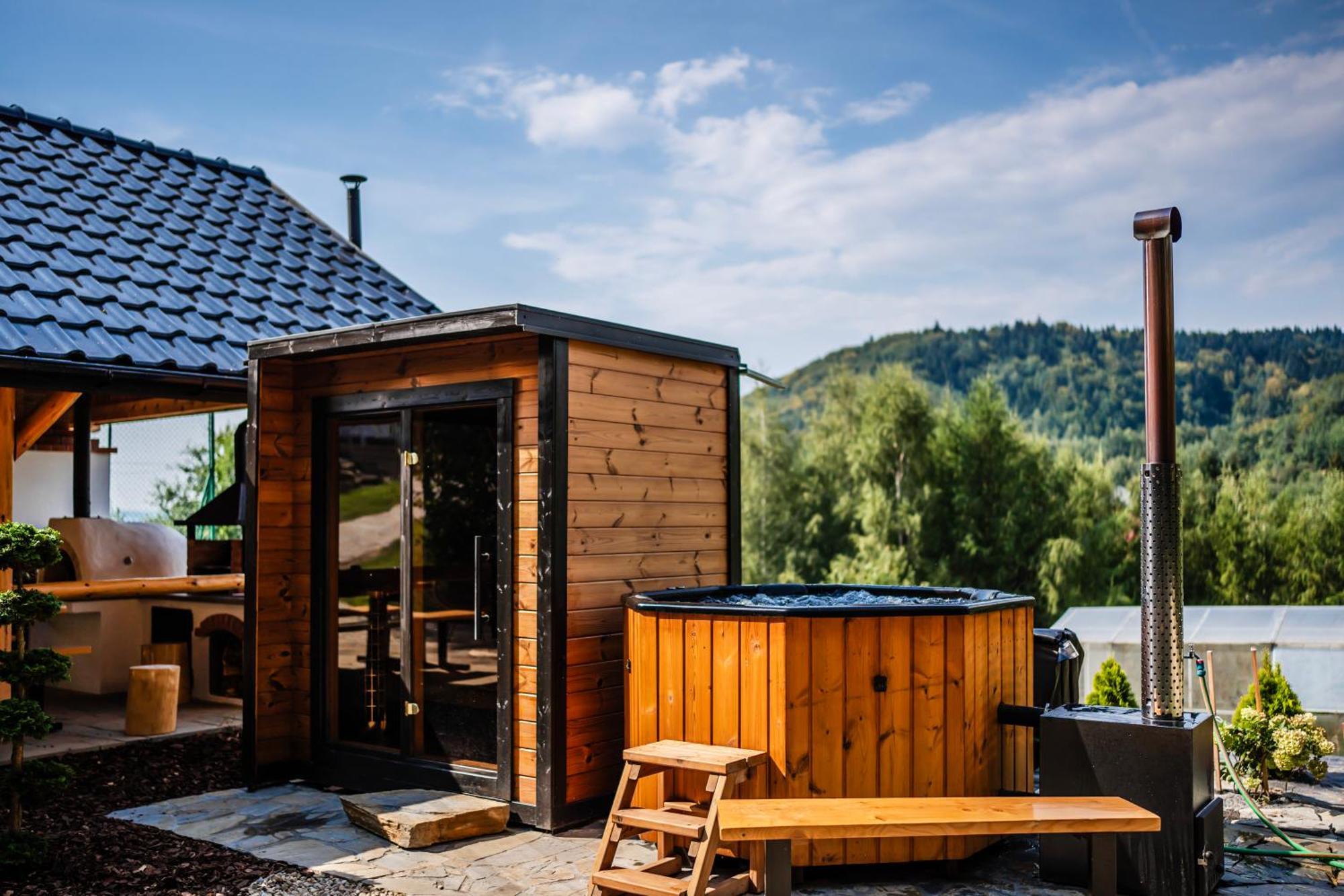 Forrest House Jacuzzi & Sauna Jasienica  Bagian luar foto